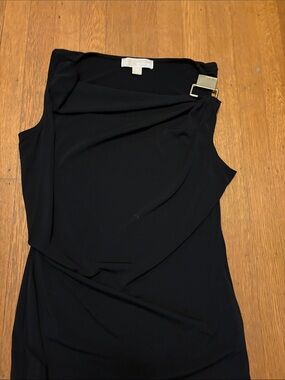 Michael Kors Black Topwith Gold Label Accent